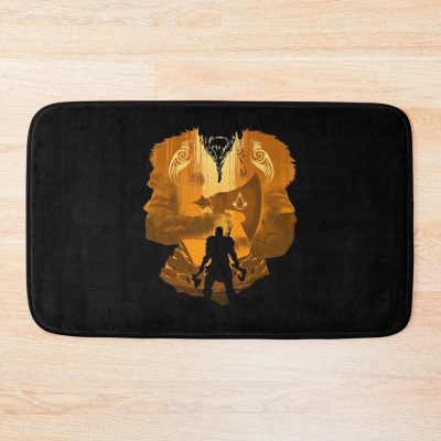 Assassins Creed Eivor Silhouette Acv Bath Mat - Assassin's Creed Shop