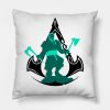 Assassin's Creed Valhalla Logo Throw Pillow Official Assassin's Creed Merch