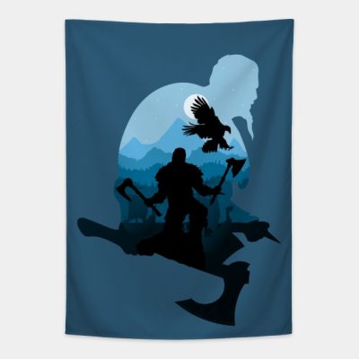 Midnight In Valhalla Tapestry Official Assassin's Creed Merch