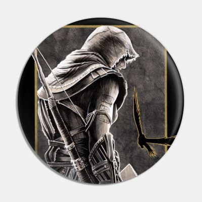 Bayek Inktober 2020 Pin Official Assassin's Creed Merch