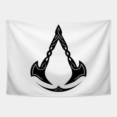 Valhalla Black Assassin's Creed Tapestry Official Assassin's Creed Merch