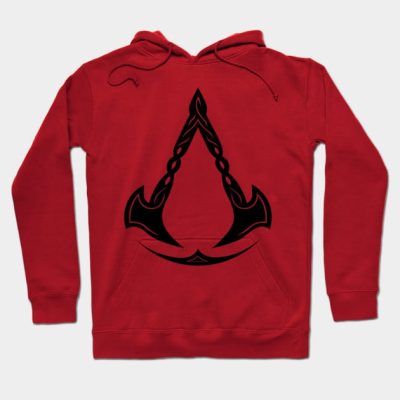 Valhalla Black Assassin's Creed Hoodie Official Assassin's Creed Merch
