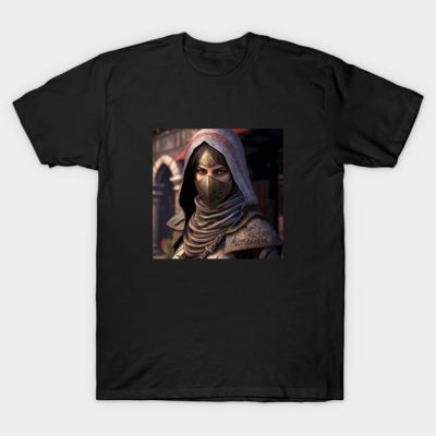 Female Assassin Intense Stare T-Shirt Official Assassin's Creed Merch