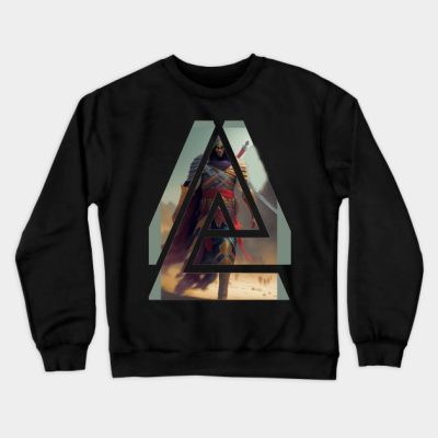 Silent Shadows Warrior Assassin Crewneck Sweatshirt Official Assassin's Creed Merch