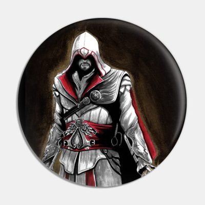 Ezio Inktober 2019 Pin Official Assassin's Creed Merch