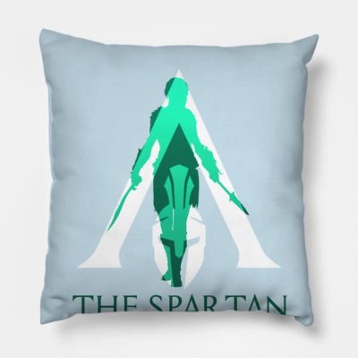 The Spartan Throw Pillow Official Assassin's Creed Merch