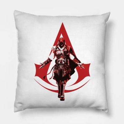 Ezio Throw Pillow Official Assassin's Creed Merch