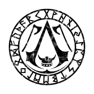 Assassin's Creed Valhalla Runes Crewneck Sweatshirt Official Assassin's Creed Merch