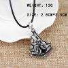 Fashion Metal Alloy Assassins Ezio Cosplay Pendant Necklace Knights Templar Iron Cross Necklaces For Men Women 2 - Assassin's Creed Shop