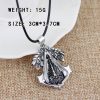 Fashion Metal Alloy Assassins Ezio Cosplay Pendant Necklace Knights Templar Iron Cross Necklaces For Men Women 4 - Assassin's Creed Shop