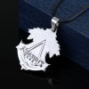 Fashion Metal Alloy Assassins Ezio Cosplay Pendant Necklace Knights Templar Iron Cross Necklaces For Men Women 5 - Assassin's Creed Shop