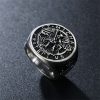 Mens Stainless Steel Catholic Archangel St Saint Michael Ring Size 7 15 1 - Assassin's Creed Shop