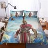 Musolei Assassins Creed 3D Bedding Set Queen Size Duvet Cover comforter cover set Microfiber Home room 14 - Assassin's Creed Shop