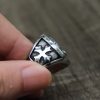 Save and Protect Archangel Biker Rings Mens Knigts Templar Stainless Steel Ring Guardian Angel Jewelry 4 - Assassin's Creed Shop