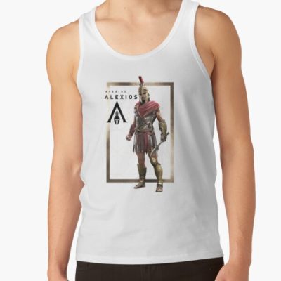 Assassin'S Creed Odyssey Golden Alexios Warrior Pose Tank Top Official Assassin's Creed Merch