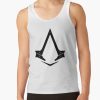 Assassin'S Creed Syndicate Black Caliper Logo Tank Top Official Assassin's Creed Merch