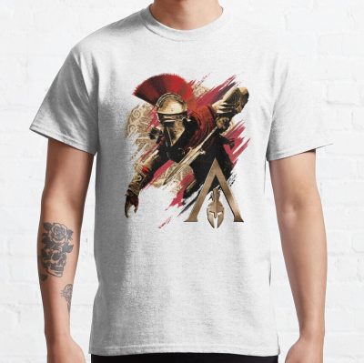 Assassin'S Creed Odyssey Alexios Paint Swipe Poster T-Shirt Official Assassin's Creed Merch