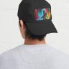 Multi Color Painting Of Assassins' Creed Cap Official Assassin's Creed Merch