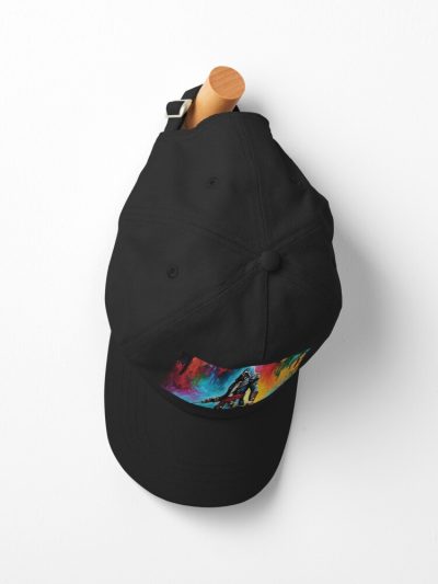 Multi Color Painting Of Assassins' Creed Cap Official Assassin's Creed Merch