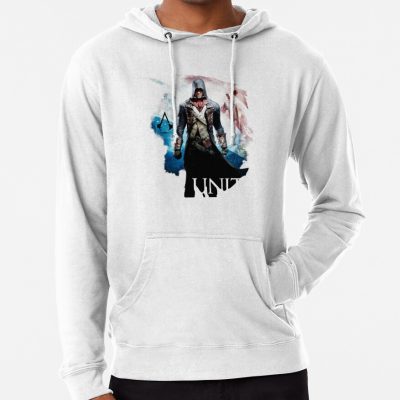 Assassin'S Creed Unity Rebels Unite Torn Flag Portrait Hoodie Official Assassin's Creed Merch