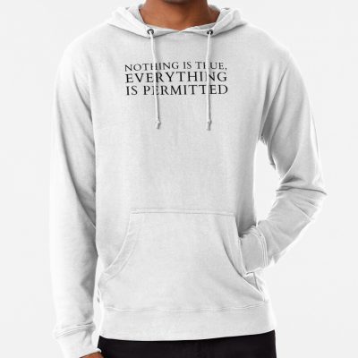 Assassin's Creed Nothing Is True, Everything Is Permitted Quote Hoodie Official Assassin's Creed Merch