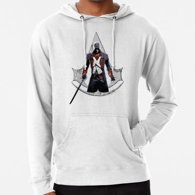 Assassin'S Creed Unity Arno Distressed Logo Hoodie Official Assassin's Creed Merch