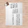 Assassin's Creed Nothing Is True, Everything Is Permitted Quote Throw Blanket Official Assassin's Creed Merch