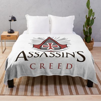 Assassins And Templars Throw Blanket Official Assassin's Creed Merch