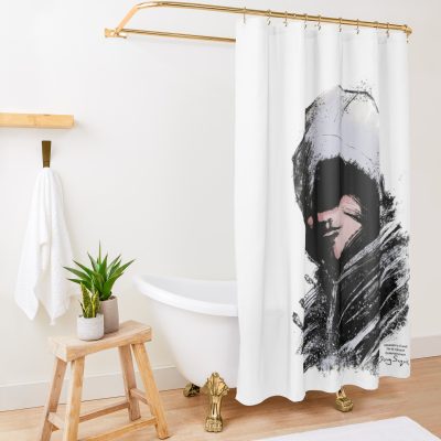 Assassin’S Creed Face Shower Curtain Official Assassin's Creed Merch