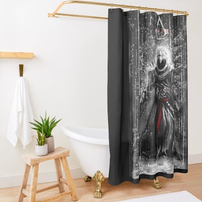 Assassin’S Creed The Stand Shower Curtain Official Assassin's Creed Merch
