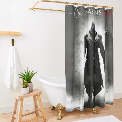 Assassin'S Creed Fans Art Shower Curtain Official Assassin's Creed Merch