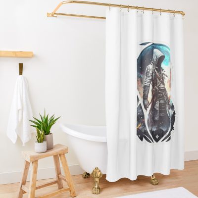 Creed - Blue Moon Shower Curtain Official Assassin's Creed Merch