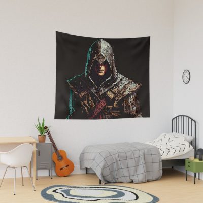 Style Art Pixel Assassin's Creed Tapestry Official Assassin's Creed Merch
