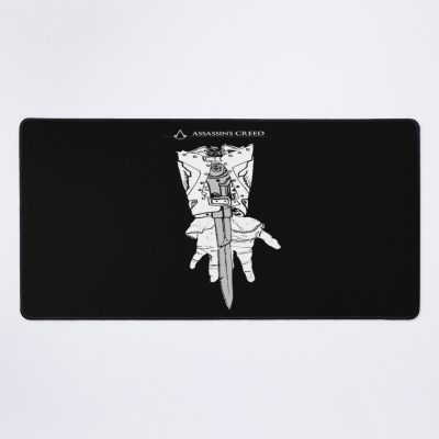 Assassin’S Creed Hidden Blade (White & Gray) Mouse Pad Official Cow Anime Merch