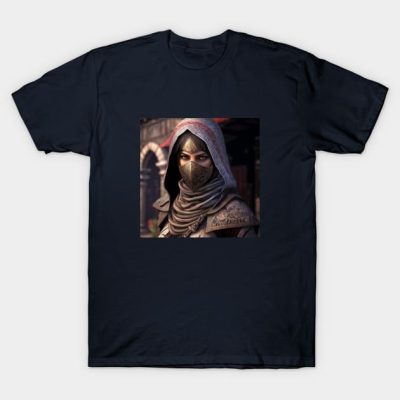 Female Assassin Intense Stare T Shirt - Assassin's Creed Shop